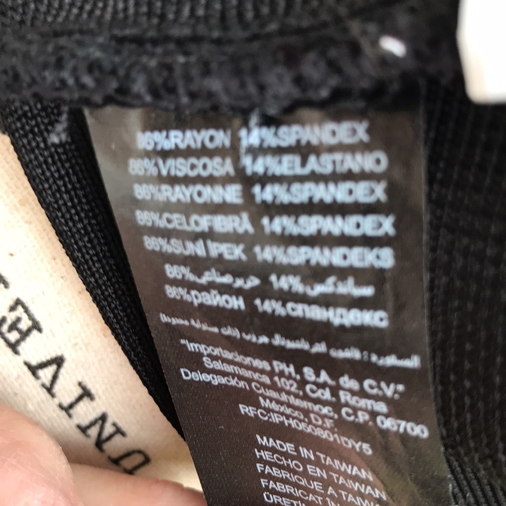 Bebe Strapless Bandage Top L - Picture 5 of 5